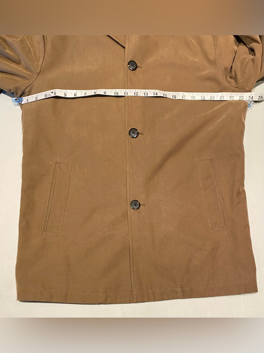 London Fog Men's Berne Micro Twill All Weather Coat, size M - Picture 12 of 15